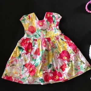 Ralph Lauren - bright floral - 18mo dress